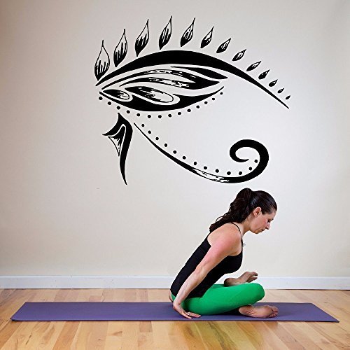 Wall Decal Vinyl Sticker Bedroom Nursery Egyptian god Ra eye drawing art - $63.00