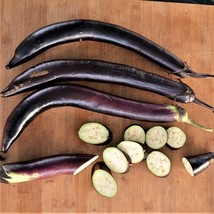 EGGPLANT NAGASAKI LONG, 25 SEEDS R - $304.51 MXN