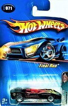 Hot Wheels Final Run 1/5 THOMASSIMA III #071/71 Black Red w Chrome 5sp-2005 - $5.00