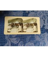 Stereocard Steroeview One Of Uncle Sam&#39;s Banquets WW I World War One Mes... - $47.62 CAD