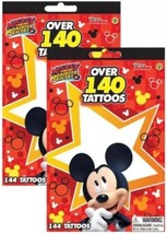 Disney Junior Mickey Mouse &amp; The Roadster Racers Over 140 Temporary Tattoos Book - £11.18 GBP