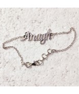 925 Sterling Silver Personalized Name Bracelet Handmade Jewelry Gift For... - £59.62 GBP