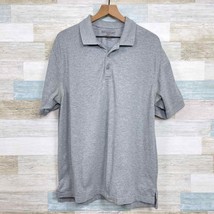 5.11 Tactical Professional Short Sleeve Polo Shirt Gray Pique Cotton Mens Large - £23.52 GBP