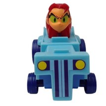 #5 Starfire Teen Titans Go McDonald&#39;s 2017 Happy Meal Toy Pull Back Motion Car - £4.89 GBP