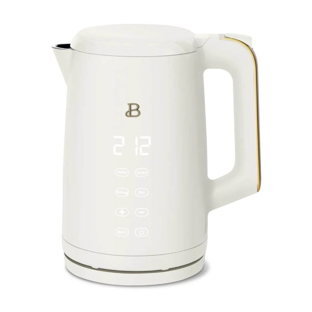 Drew Barrymore Beautiful 1.7L One-Touch Electric Kettle, White - £27.50 GBP