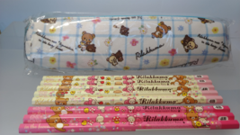 Rilakkuma  Child use Pencil  8pcs 4B Japan Made  ＆  Pen Case  China Made... - £14.80 GBP