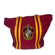 Gryffindor Tote Bag Crest Embroidery Wizarding World Harry Potter 18.5x18.5 - £31.00 GBP