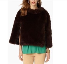 Juicy Couture Women&#39;s Jacket Anna Faux Fur Cape Size Small NWT $398 - $97.76
