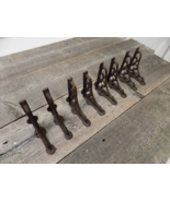 8 Antique Style Brace Wall Bracket Cast Iron Brackets SMALL 3 1/2&quot; X 3 7/8&quot; - $31.99