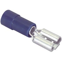 Molex 3/16&quot; (16-14) Female Disconnect Crimp Terminal Blue 50 Pcs. - $20.26