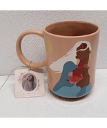 Kolor Me Koby Diversity Woman Flowers Ceramic Mug Pink / Tan - $33.82 CAD