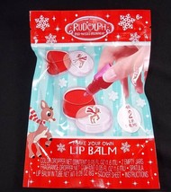 Rudlph Red-Nosed Reindeer Make your own Lip Balm NEW - $5.95