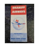 Braniff International Airlines Schedule Timetables May 22 1960 - £11.93 GBP