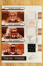 2006 Playoff Absolute Memorabilia Materials /100 Carson Palmer Chad Johnson Rudi - £9.92 GBP