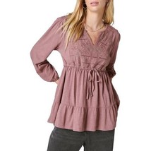 Embroidered Long Sleeve Top - $32.51