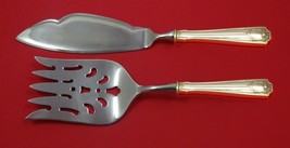 Spotswood by Gorham Sterling Silver Fish Serving Set 2 Piece Custom Made HHWS - £120.36 GBP