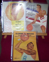 illinois/ 1950&#39;s sports programs/ college basketball - £17.12 GBP