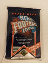1991 Upper Deck NFL Football Trading Cards Sealed Pack Of 12 Cards - £6.40 GBP