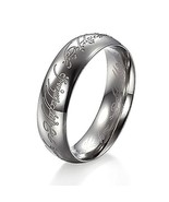 Letter Ring Fashion Stainless Steel - One Ring w/Random Color and Design... - £2.36 GBP