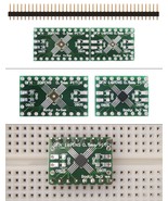 Schmartboard SchmartBoard|ez .5mm Pitch, 16 and 20 Pin QFP &amp; QFN Adapter - $8.31