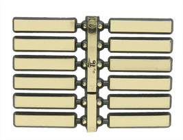 3/4&quot; Gold Dashes For Clock Dials or Crafts  - Stick On - NDA-34 - $3.08 CAD
