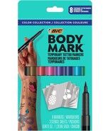 BIC BodyMark Temporary Tattoo Markers for Skin Color Collection Flexible... - $48.99