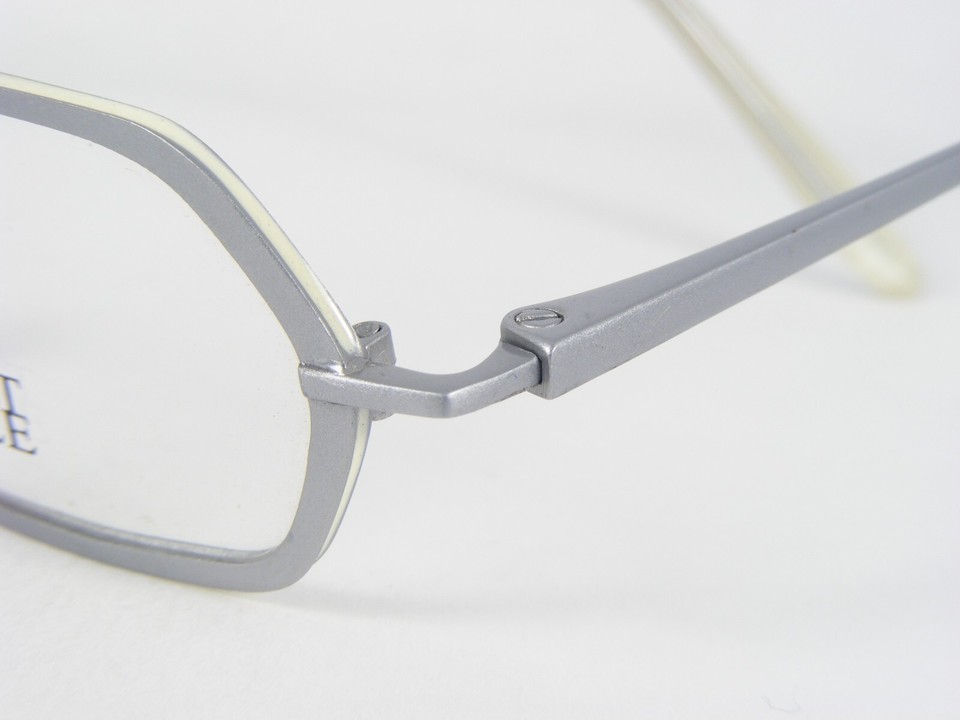 Exalt Cycle EXMOON C2 SILVER UNIQUE EYEGLASSES GLASSES FRAME 47-22-135mm Italy Item image 5