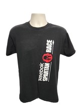 Reebok Spartan Race I Finished Can You Adult Medium Black TShirt - £11.87 GBP