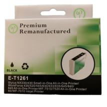 E-T1261 Ink Cartridge Black Premium Manufactured - $2.85