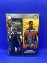 Man on Fire/Out of Time (DVD, 2007, 2-Disc Set) Denzel Washington 2-Pack - £2.60 GBP