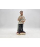 Vintage Bisque Porcelain Doctor With Pestle &amp; Mortar Medicine Bowl Figur... - €25,19 EUR