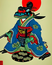 painting Giclee Japanese Hannya Samurai Ukiyo-e Tattoo Woodblock Print - £8.17 GBP+