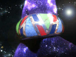 Haunted Ring The Master Witch&#39;s An End To Attacks Stop Dark Magick Ooak Magick - £6,217.20 GBP
