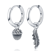 earring 2022 trend pendientes plata 925 silver crystal circle 4 colors  earring  - £10.56 GBP