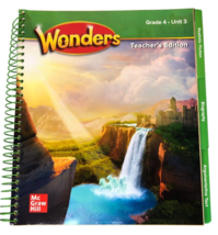 Wonders Reading Grade 4 Unit 3 Teachers Ed 2020 Homeschool Language Elem... - $32.00