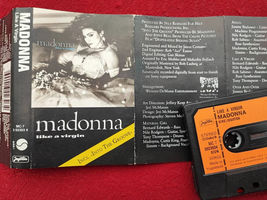 Madonna Like A Virgin 1987 with Lyrics Original Cassette Jugoton Yugoslavia - $7.90