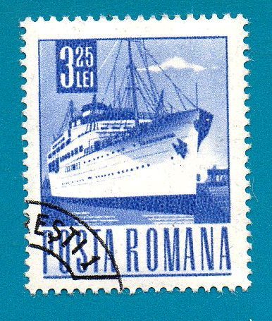 Primary image for Used Romania Postage Stamp 1967 Transport & Communication #2641