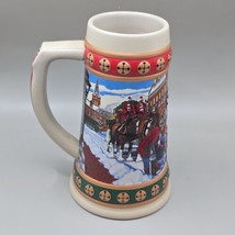 Vintage 1994 Budweiser Stein Collection  &quot;Home Town Holiday&quot; 7 in Tall - $11.07