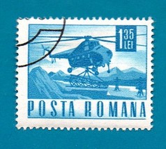 Romania (used postage stamp) 1967 Transport & Communication #2633 - $0.01