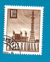Romania (used postage stamp) 1967 Transport & Communication #2635 - $0.01