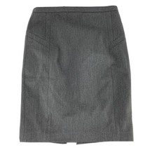 Express Design Studio Dress Pencil Skirt Gray Lined Womens Size 2 - £10.45 GBP