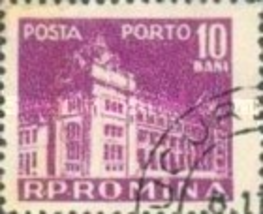 Romania (used postage due stamp) 1957 National Post &amp; Telecommunications... - £1.55 GBP