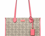 New Kate Spade Spade Flower Coated Canvas Large Market Tote Ruby Citrus ... - $193.11