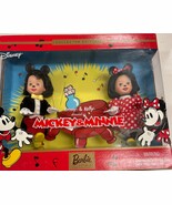 Barbie DISNEY Kelly &amp; Tommy Mickey &amp; Minnie Mouse NRFB 2002 - $950.34 MXN