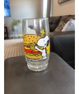 Vintage 1965 Collector&#39;s Glass Snoopy/Woodstock by United Feature Syndic... - $15.00