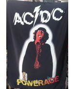 AC/DC Powerage FLAG CLOTH POSTER BANNER CD Angus Young HEAVY METAL - £14.95 GBP