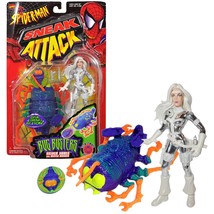 ToyBiz Year 1998 Marvel Comics Spider-Man Sneak Attack Bug Busters 5 Inch Tall F - £31.59 GBP