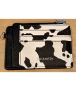 Minimalist Black and White Cowhide Leather Wallet RFID by BOSTANTEN Boho - $728.58 MXN