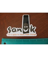 Authentic SANUK Sticker / Decal AWESOME!!! Check it out!! Fresh Thongs - £1.96 GBP