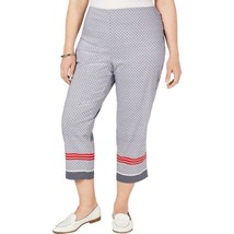 Charter Club Womens Chelsea  Printed Waist Smoothing Capri Pants Plus 24W NWT - £38.49 GBP